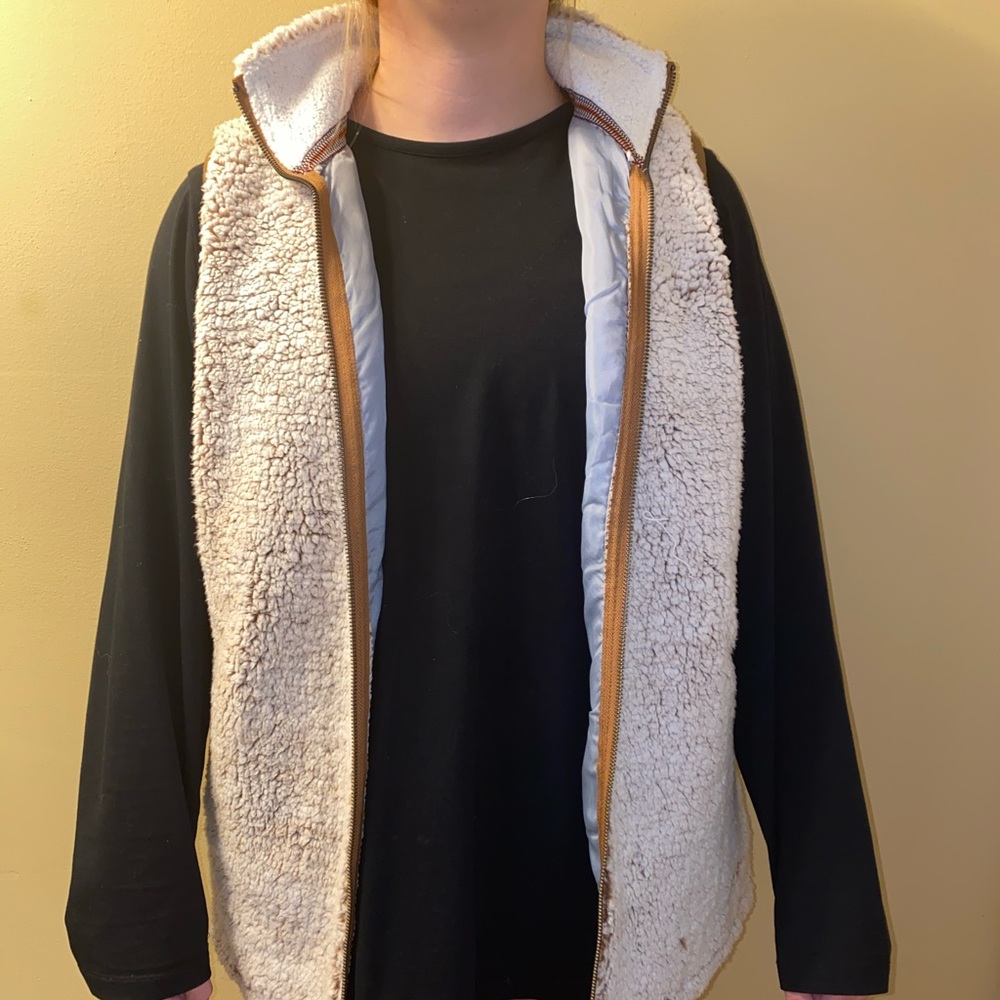 Never worn Royce fleece vest